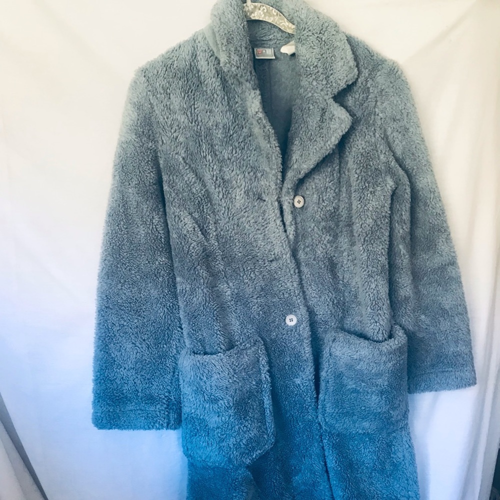 Vintage Rare Groggy Sherpa Fuzzy Teddy Coat